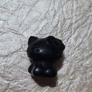 Black Obsidian Crystal Hello Kitty